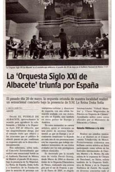 La orquesta Siglo XXI triunfa por España (España)