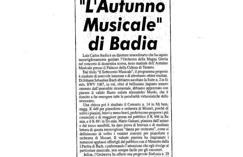 El otoño musical (Italia)